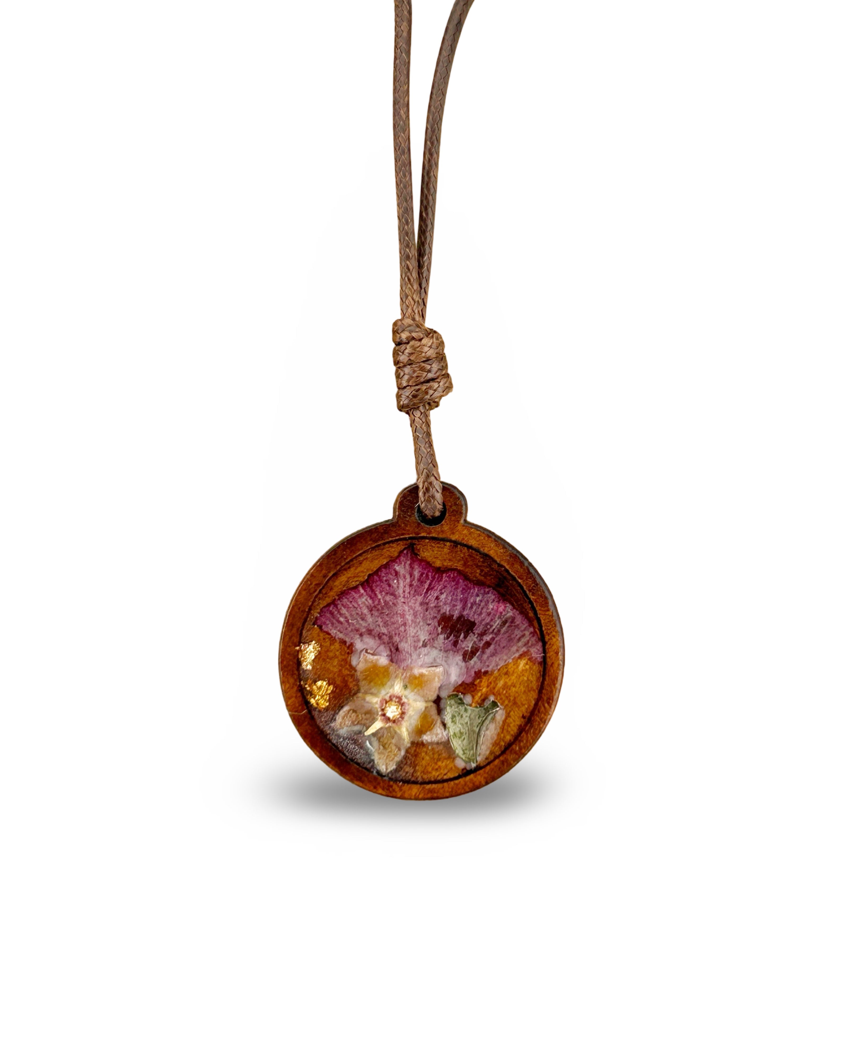 Driftheory x Salt Your Soul – Adjustable Wood & Resin Necklace