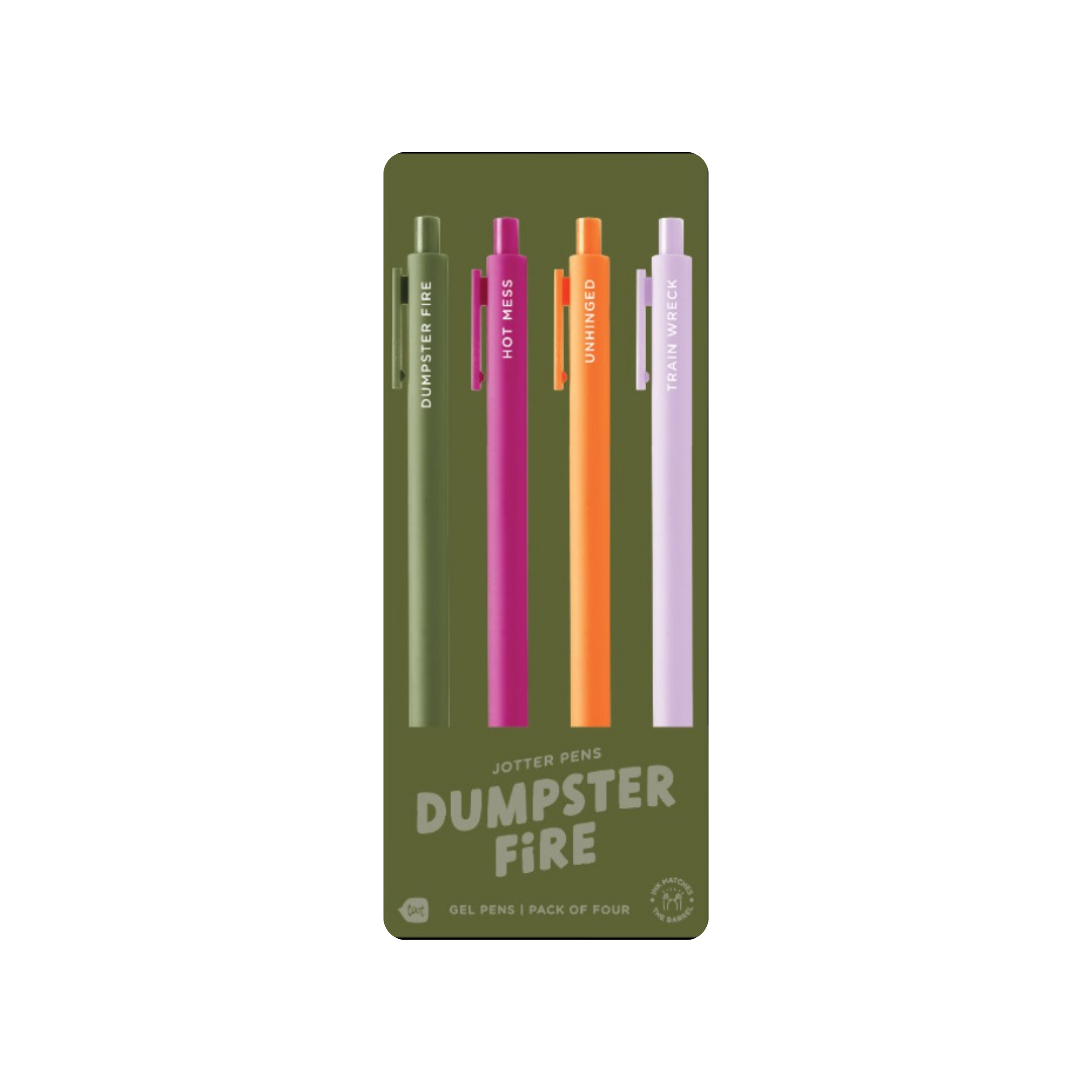 Dumpster Fire - Gel Pen Set