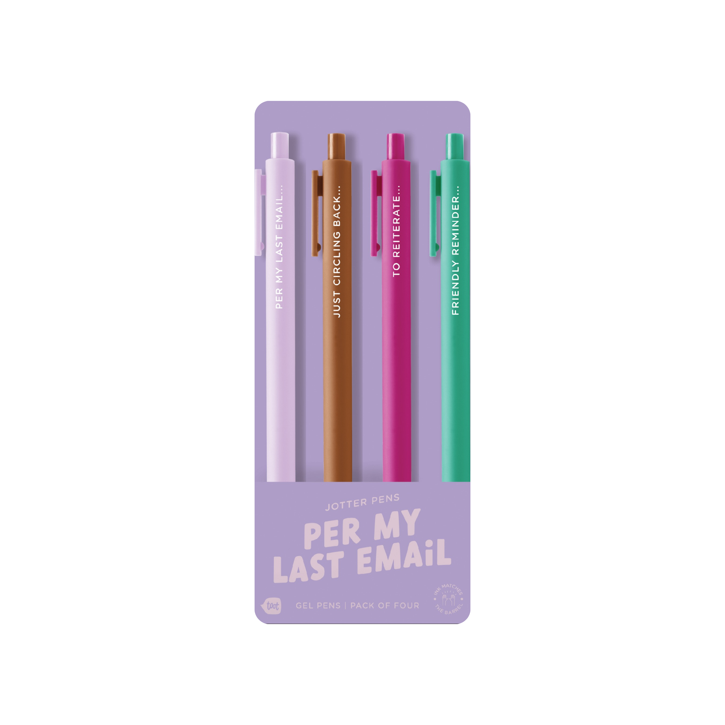 Per My Last Email - Gel Pen Set