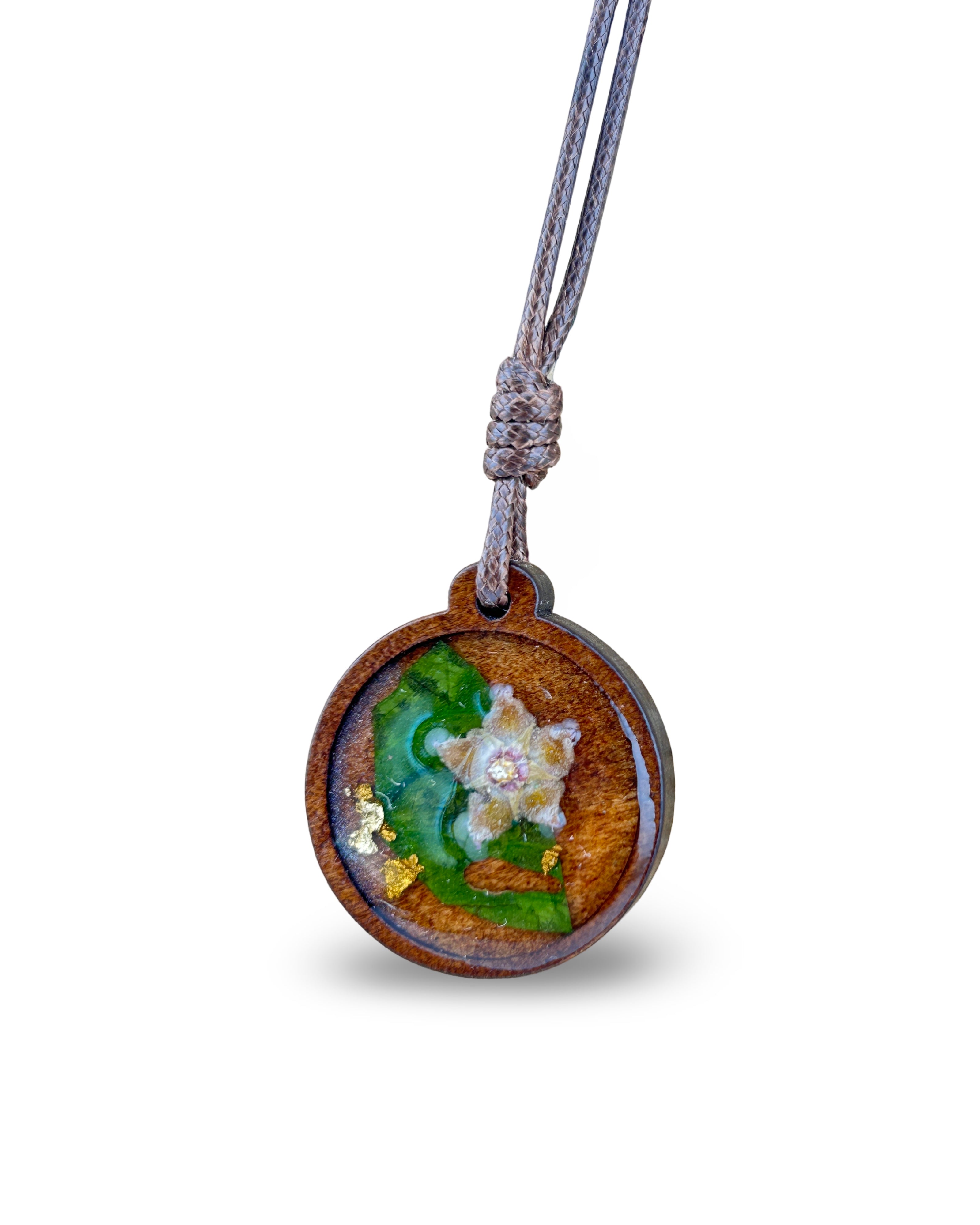 Driftheory x Salt Your Soul – Adjustable Wood & Resin Necklace