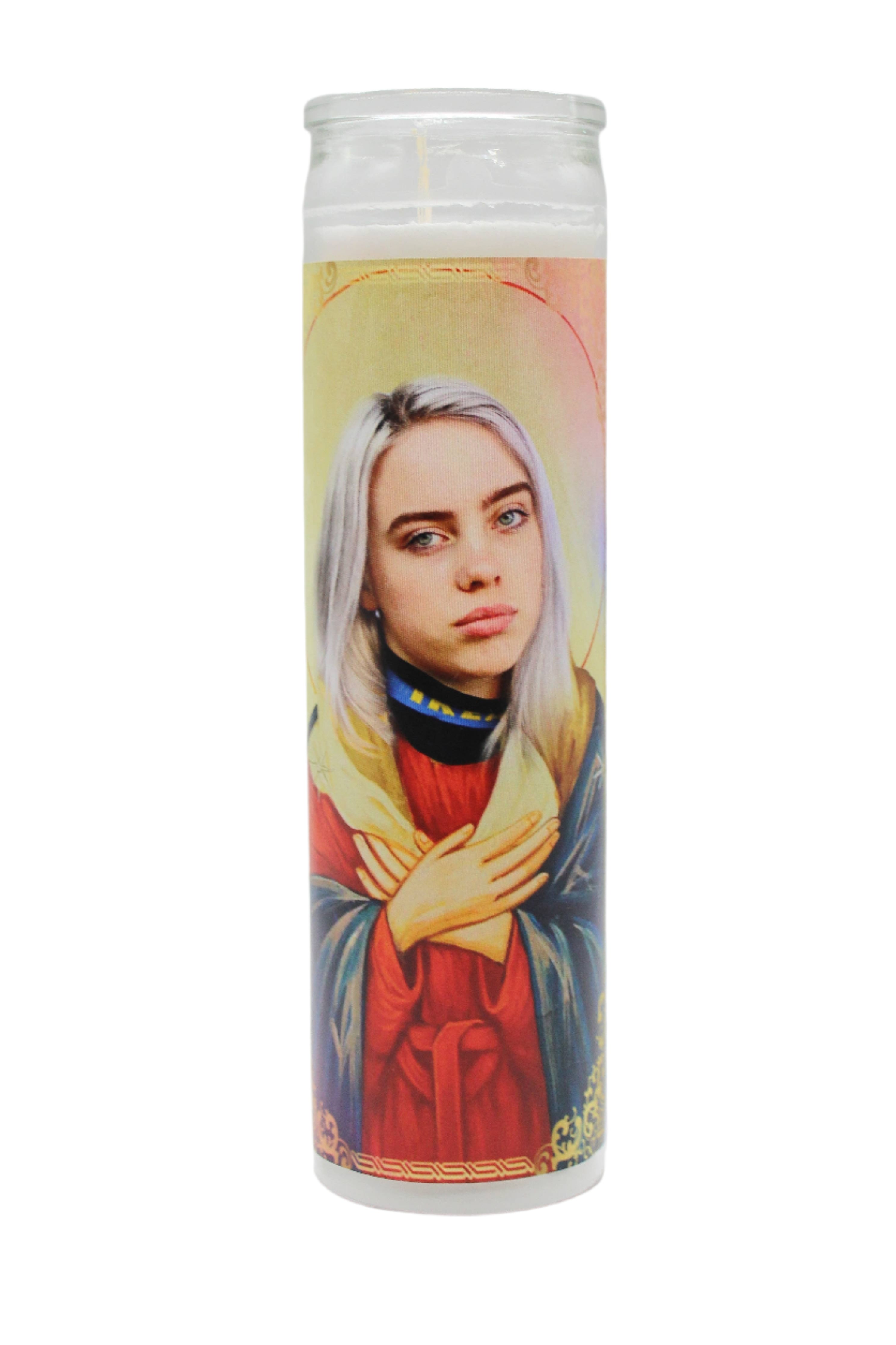 Saint Billie Celebrity Prayer Candle