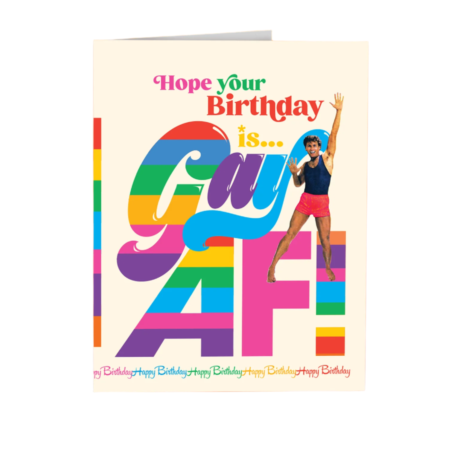 GAY AF! Birthday Card