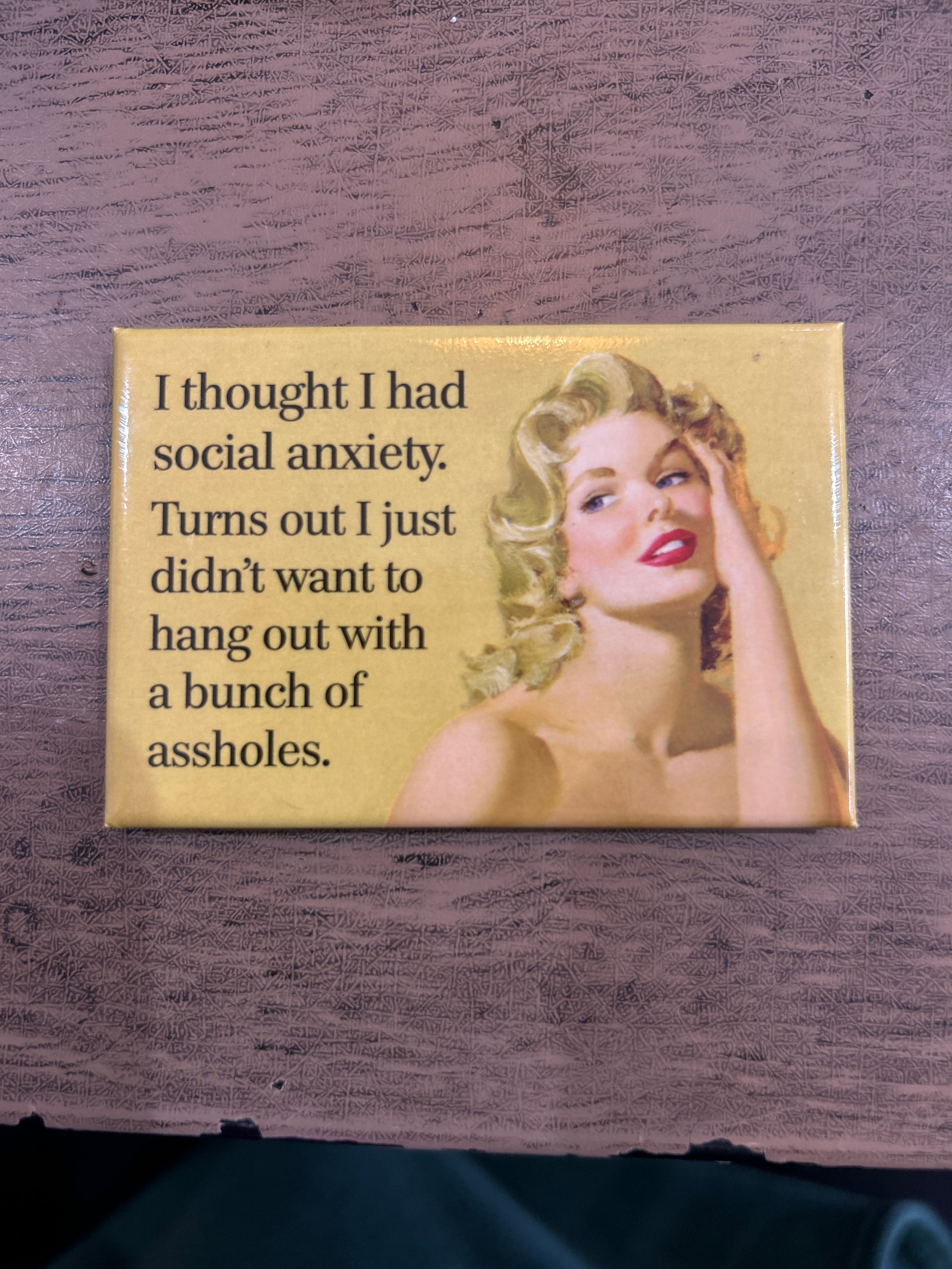 Social Anxiety Magnet