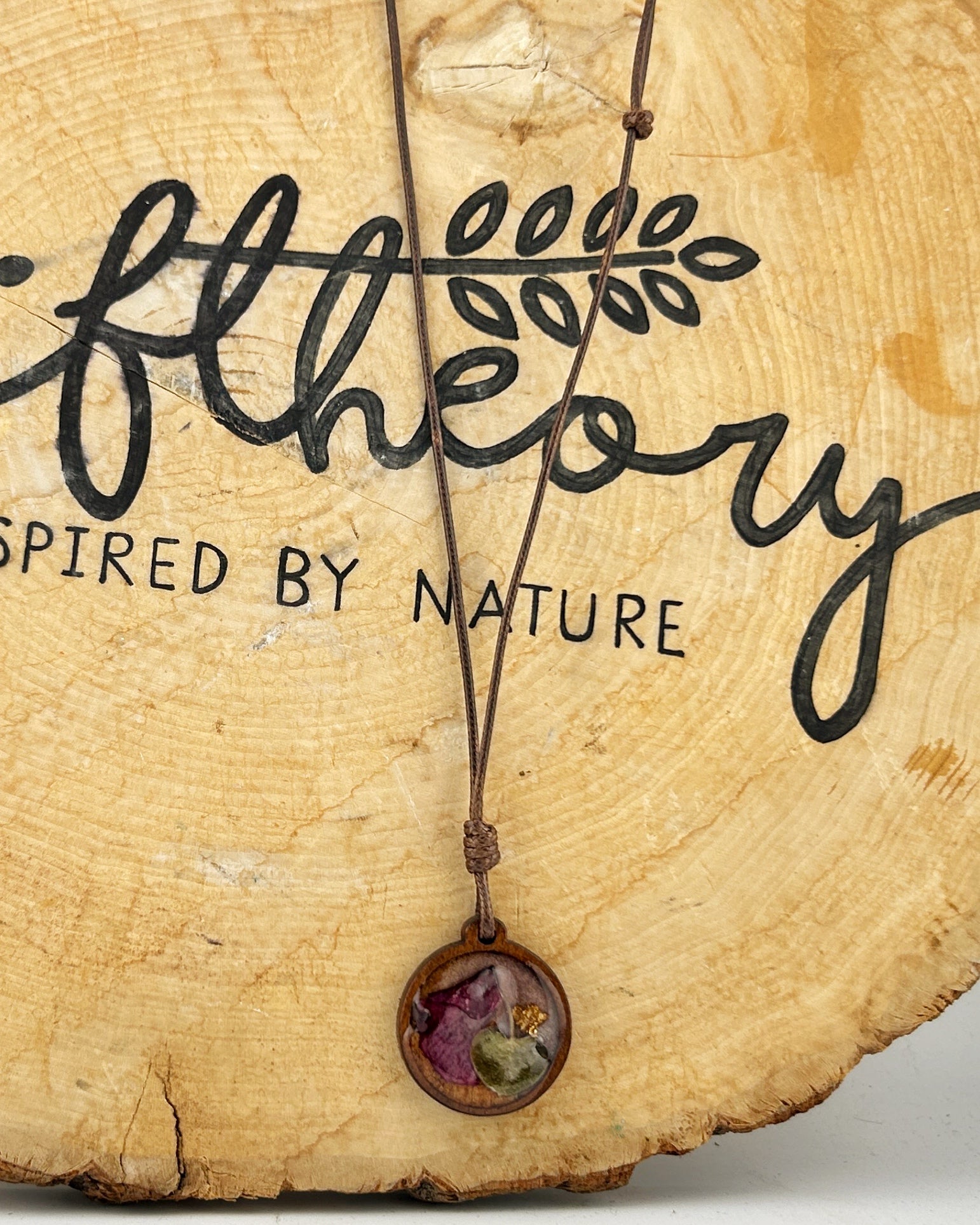 Driftheory x Salt Your Soul – Adjustable Wood & Resin Necklace