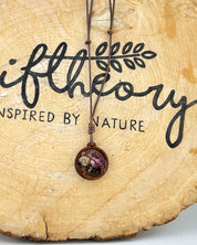 Driftheory x Salt Your Soul – Adjustable Wood & Resin Necklace