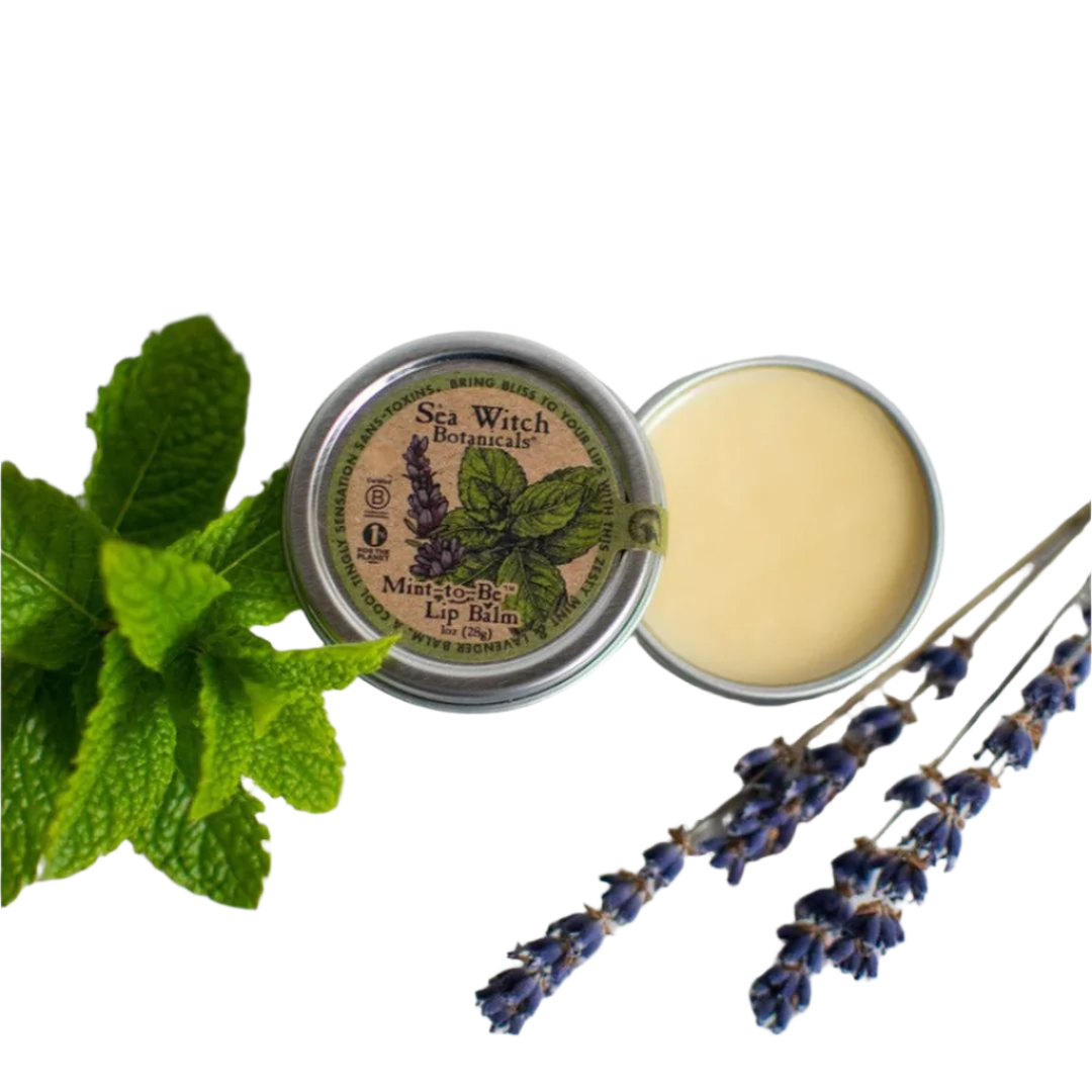Mint To Be Lip Balm – Sea Witch Botanicals (1oz)