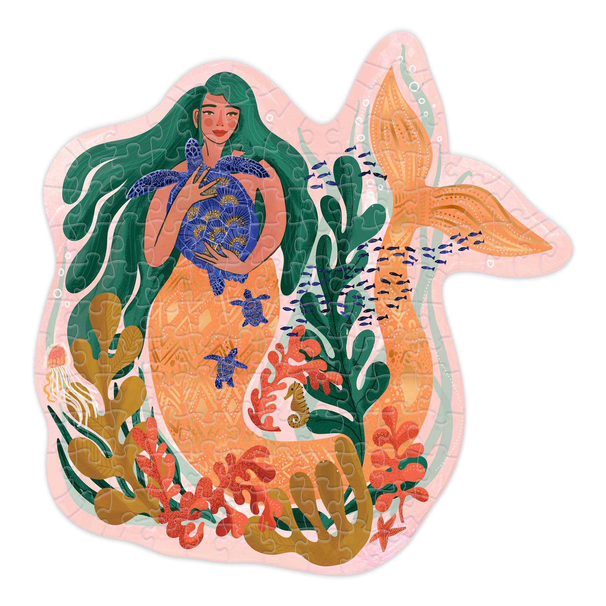 Mermaid – Friend of the Deep – Mini Jigsaw Puzzle