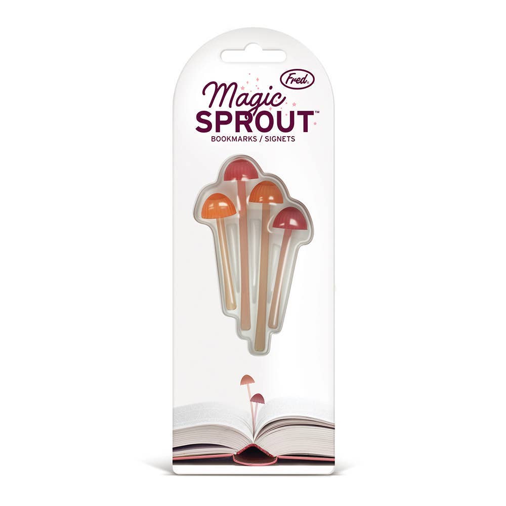 Magic Sprout Mushroom Bookmarks - Set of 4