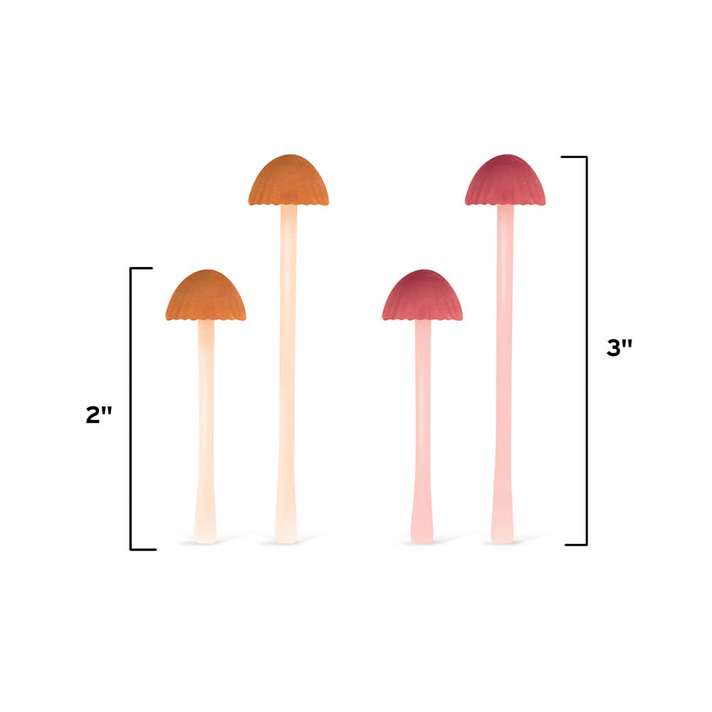 Magic Sprout Mushroom Bookmarks - Set of 4