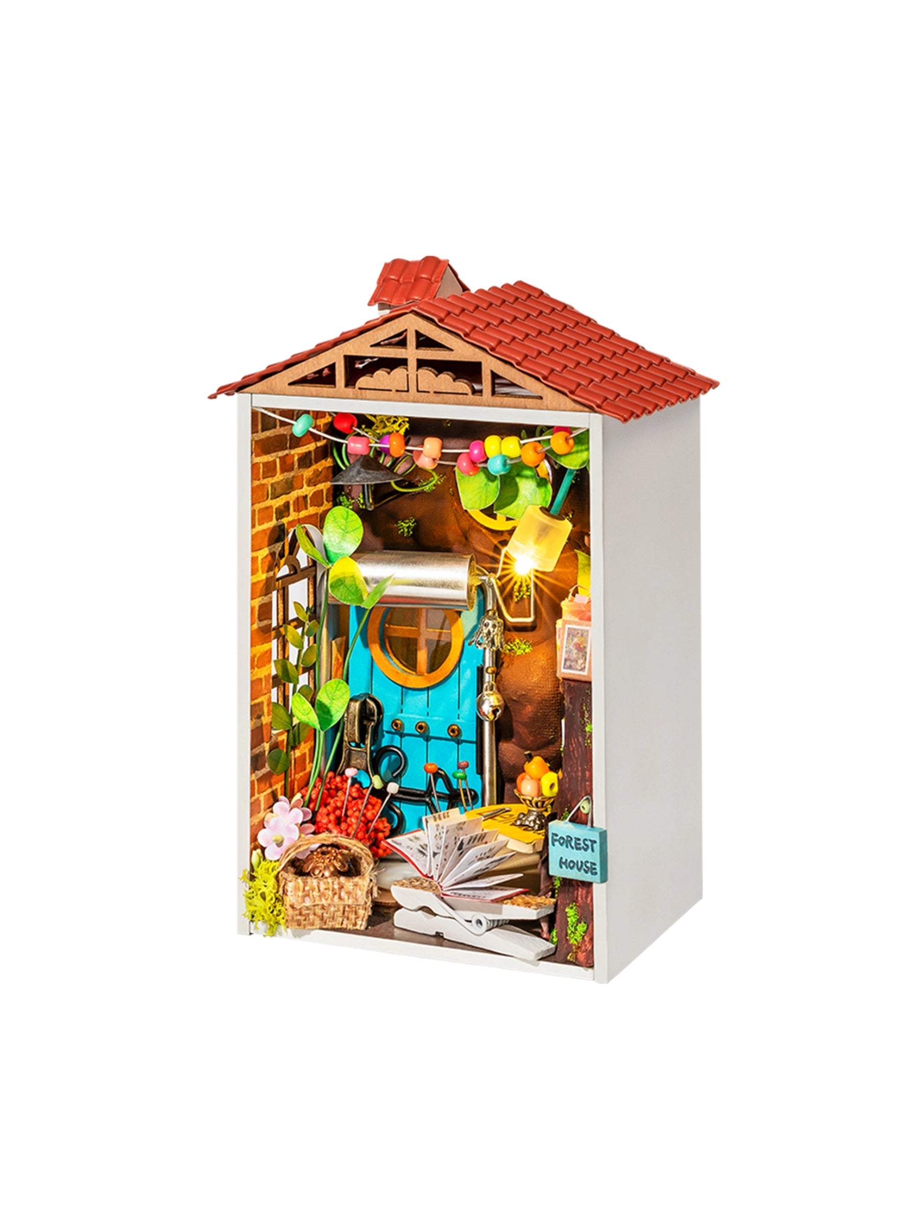 Book Nook DIY Miniature Kit – The Borrowed Garden