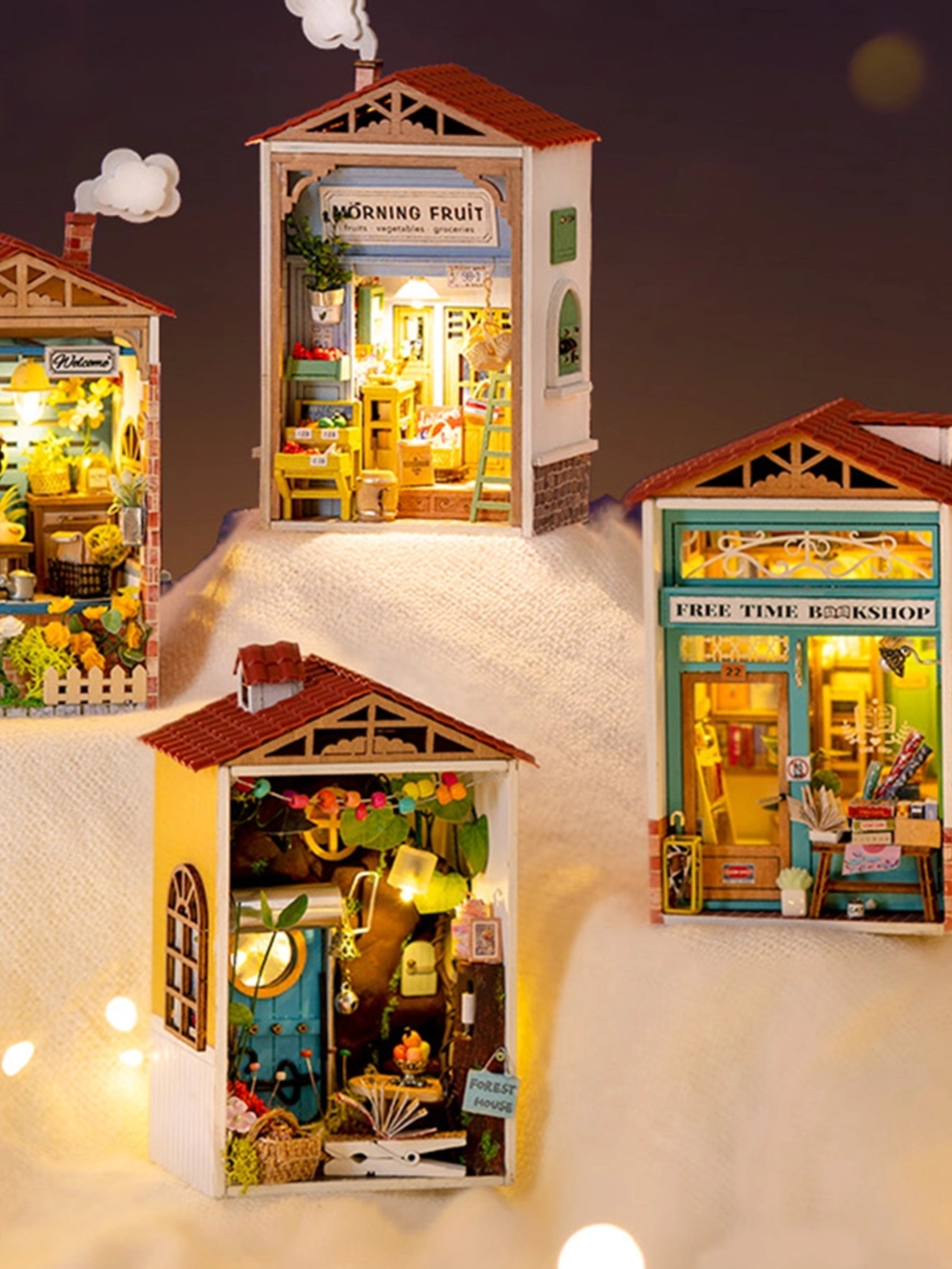 Book Nook DIY Miniature Kit – The Borrowed Garden