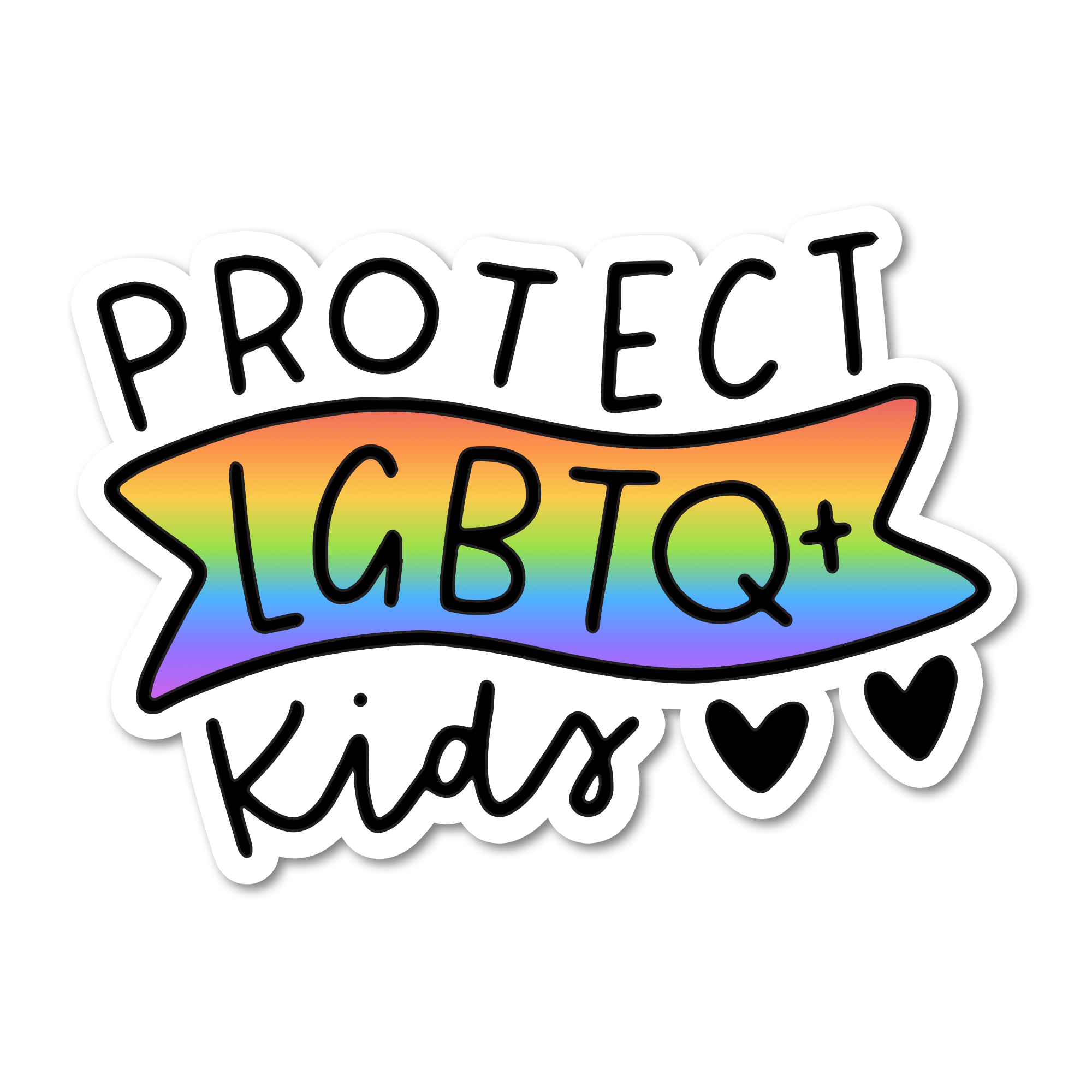 Protect LGBTQ+ Kids Vinyl Sticker