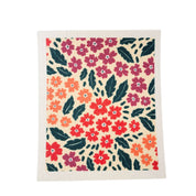 Summer Flower Swedish Dishcloth