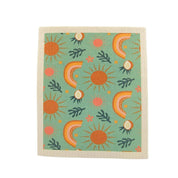 Coconut & Rainbows Swedish Dishcloth