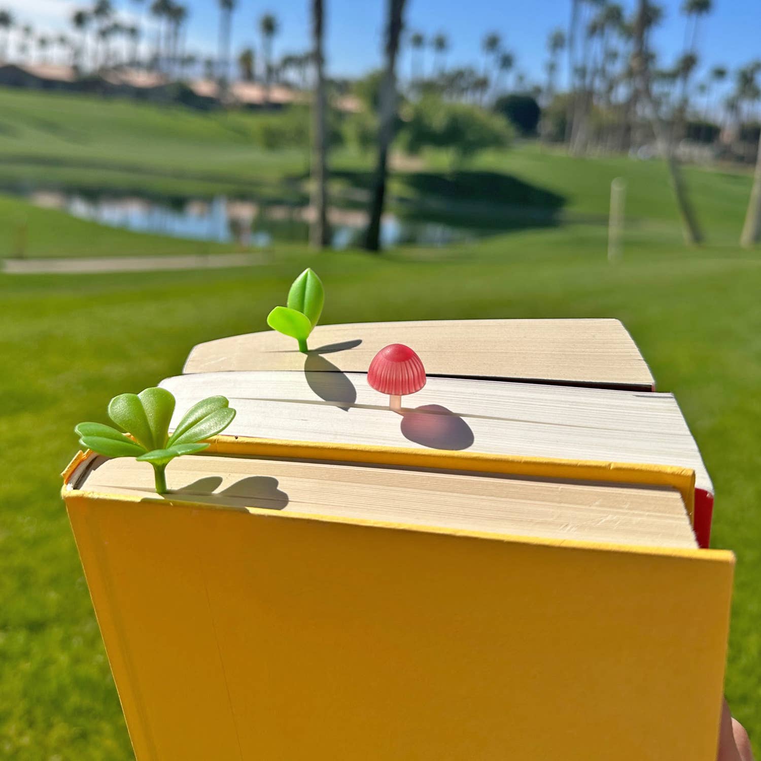 Magic Sprout Mushroom Bookmarks - Set of 4