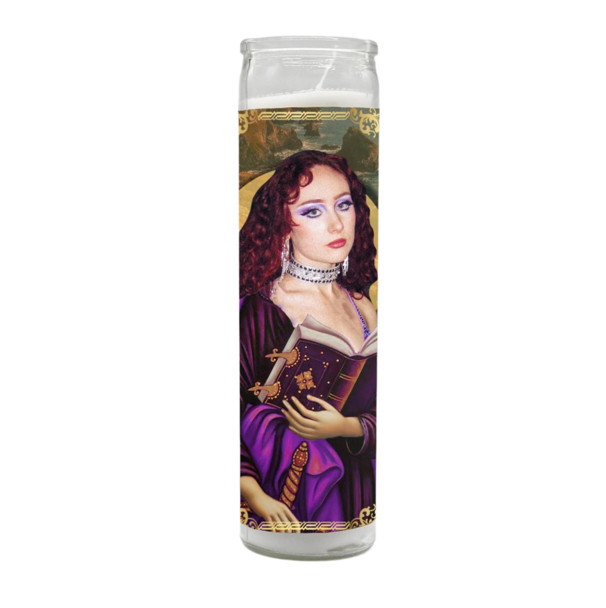 Saint HOT TO GO Celebrity Prayer Candle