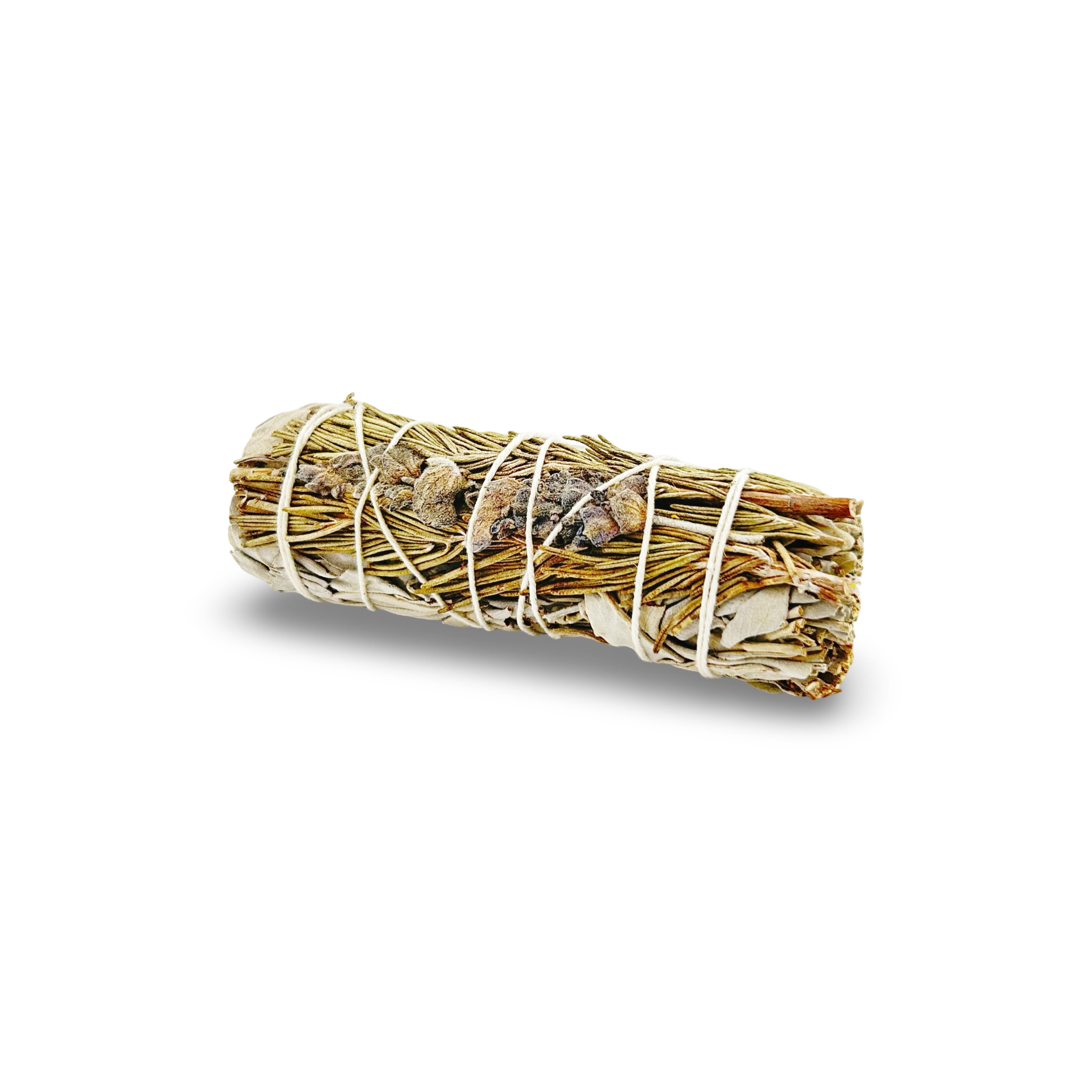 White Sage Bundle With Lavender and Rosemary