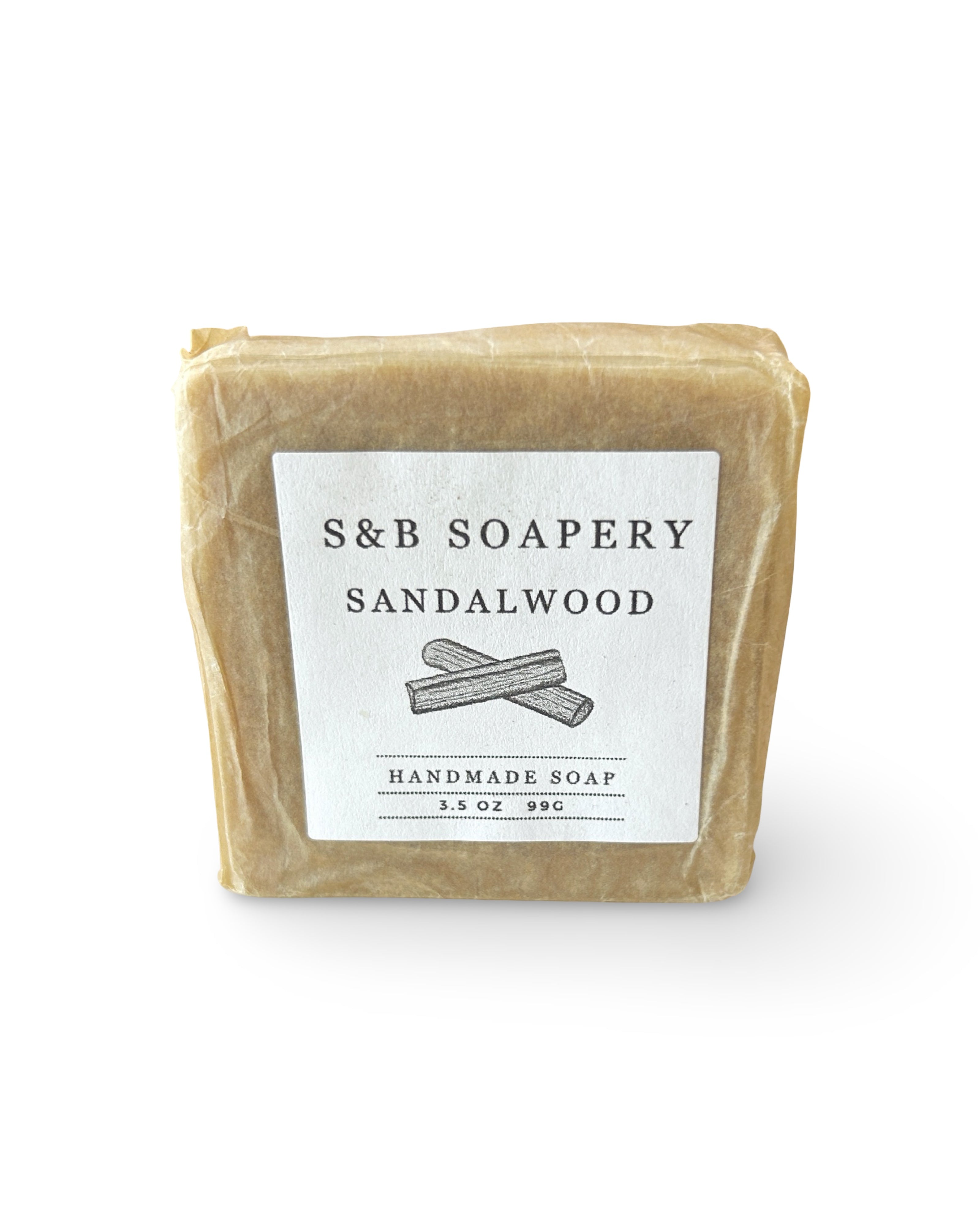 Sandalwood Vegan Soap Bar