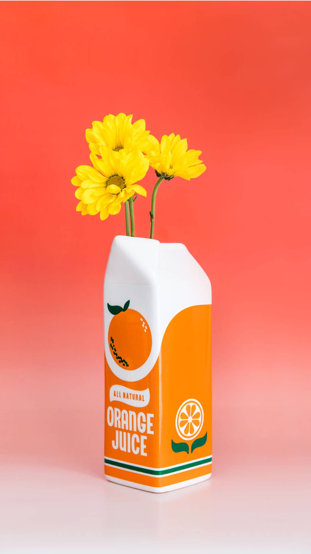 Ceramic Vase - Rise and Shine Orange Juice