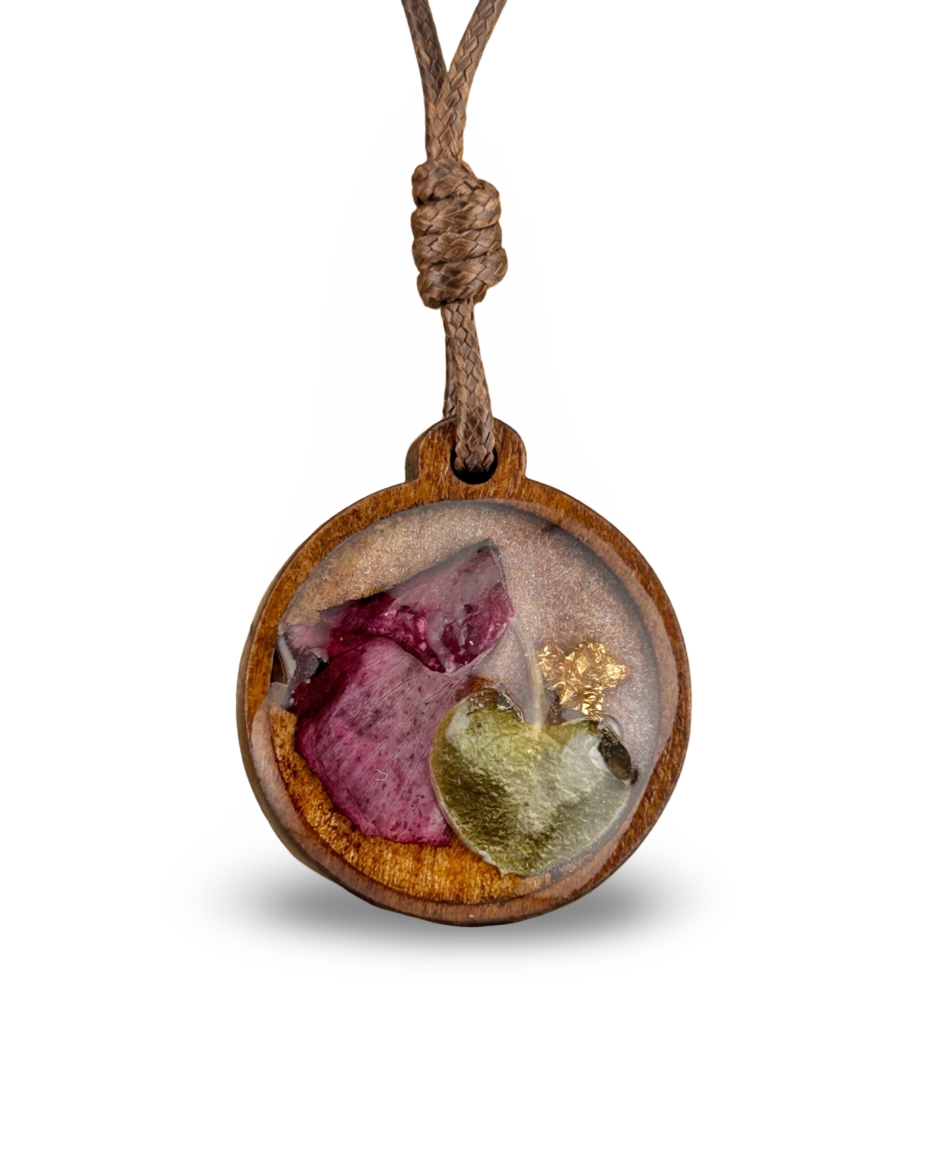 Driftheory x Salt Your Soul – Adjustable Wood & Resin Necklace