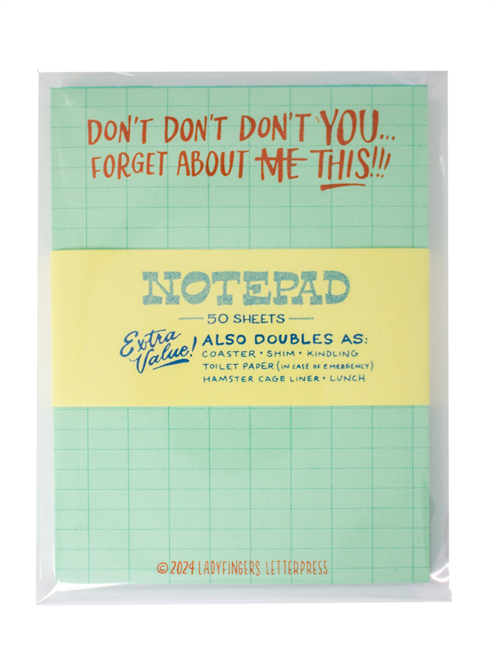 Don't You Forget About This Risograph Notepad