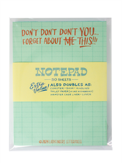 Don't You Forget About This Risograph Notepad