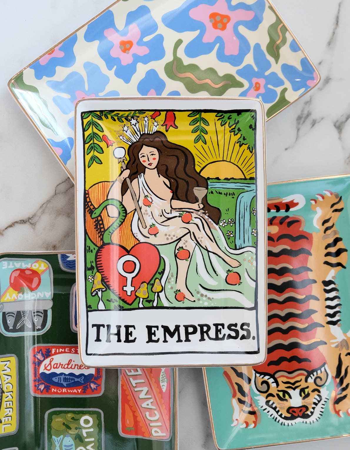 Porcelain Trinket Dish | The Empress Tarot