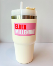 Elder Millennial Vinyl Sticker
