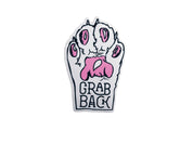 Grab Back Cat Paw Vinyl Sticker