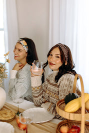 Lilac Market Headband: Vivi Floral (Non-Slip, Ultra-Soft, 3-in-1 Twist Style)