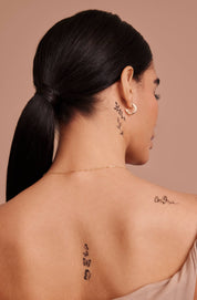 Wild Thing Hand-Drawn Temporary Tattoo Pack