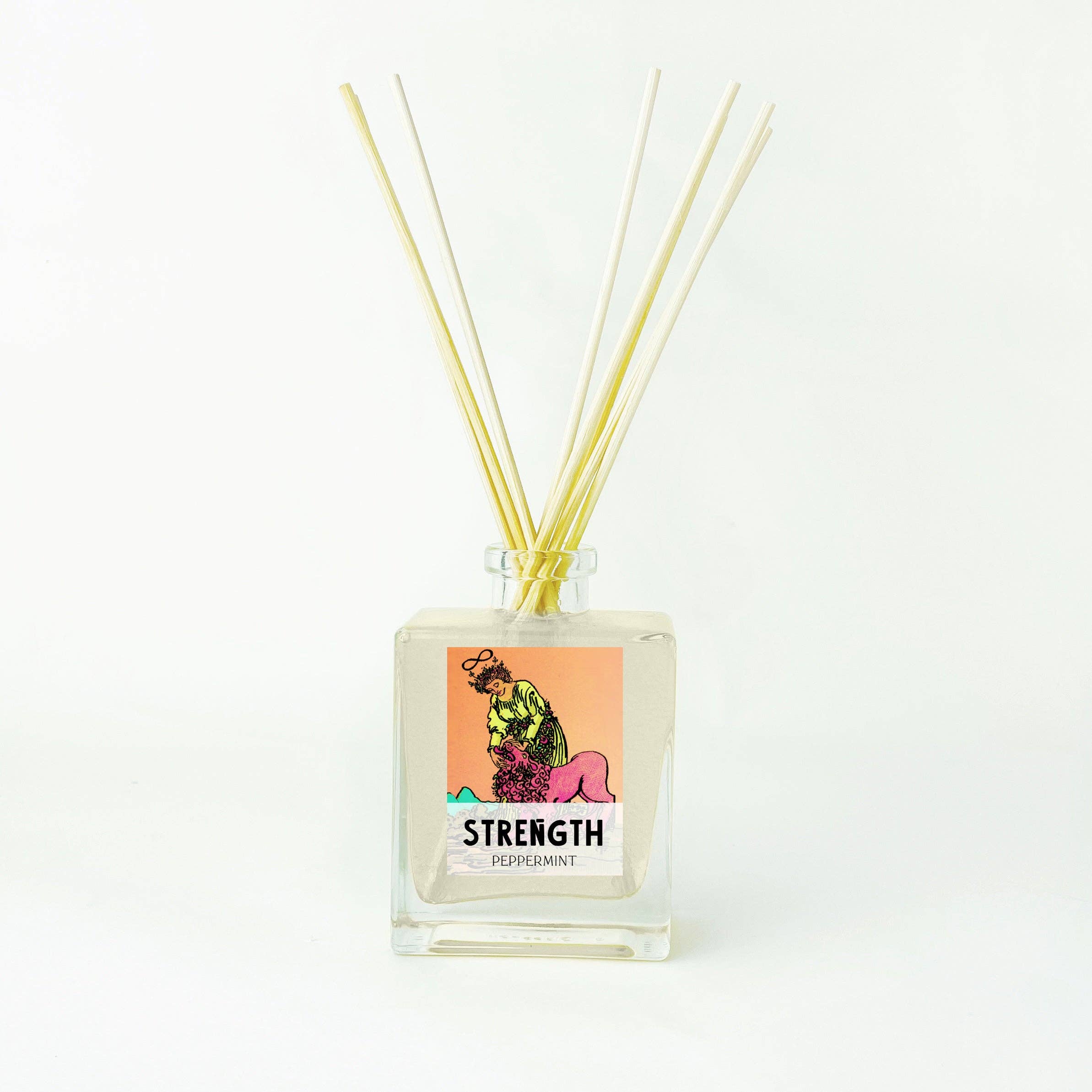 Strength Tarot Card Home Reed Diffuser