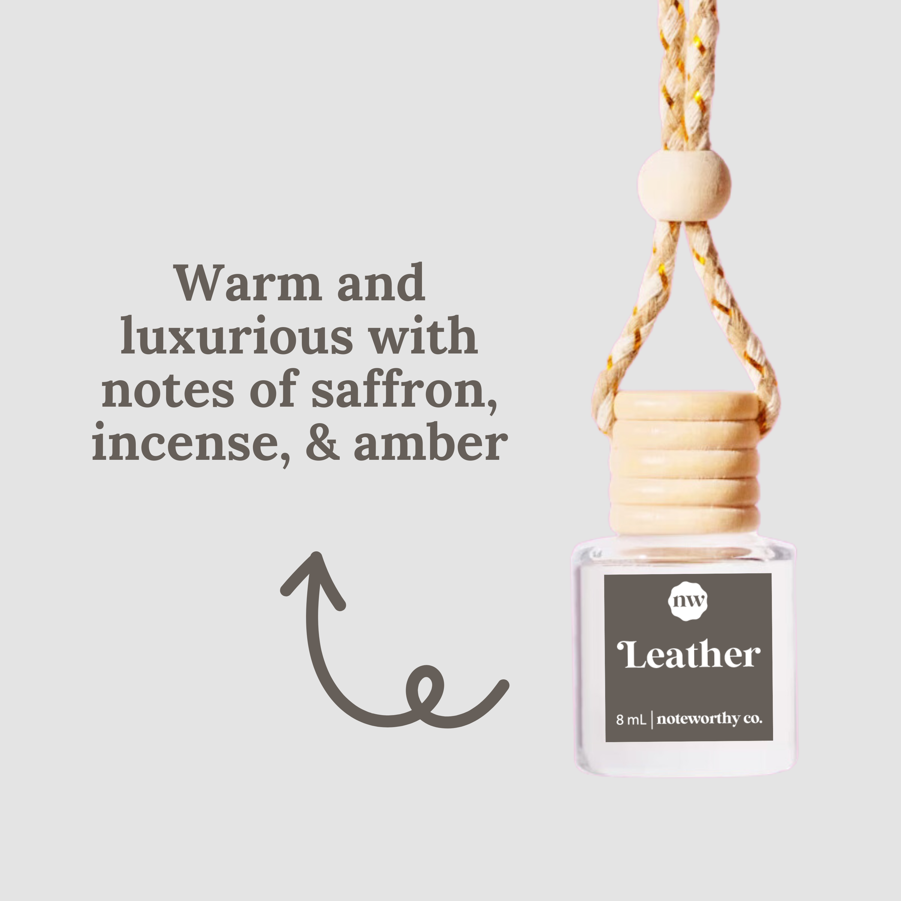 Hanging Essential Oil Diffuser - 15+ Scents
