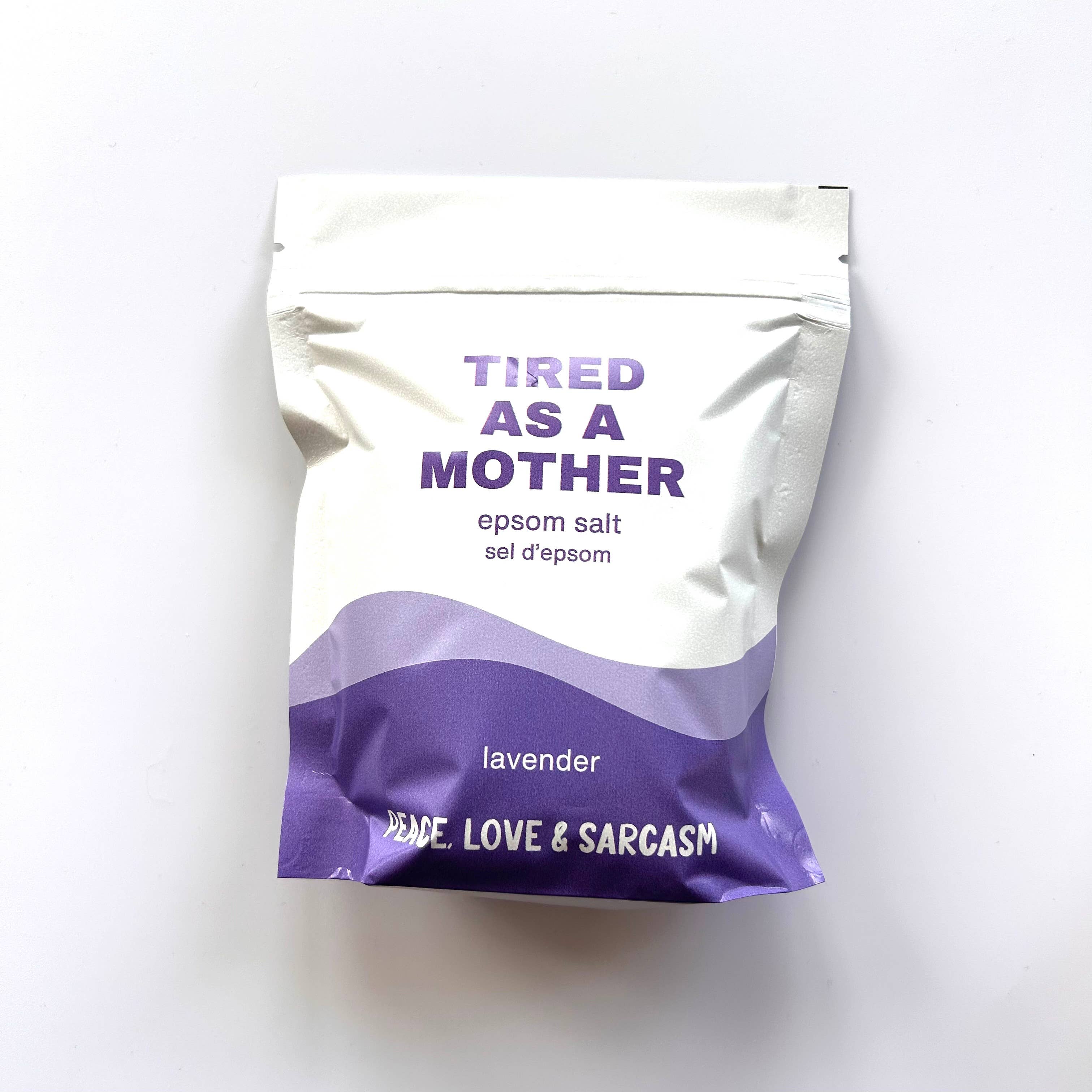 Tired as a Mother | Lavender Epsom Salt Bath Soak