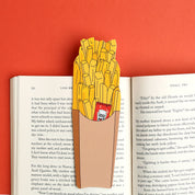 French Fries Die Cut Bookmark