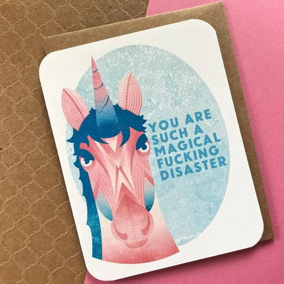Magical Fucking Disaster Card