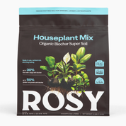 Rosy Soil Organic Indoor Potting Soil – Peat-Free Houseplant Soil, 4 Qt