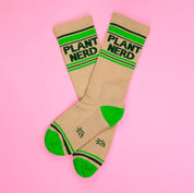 Plant Nerd Gym Crew Socks