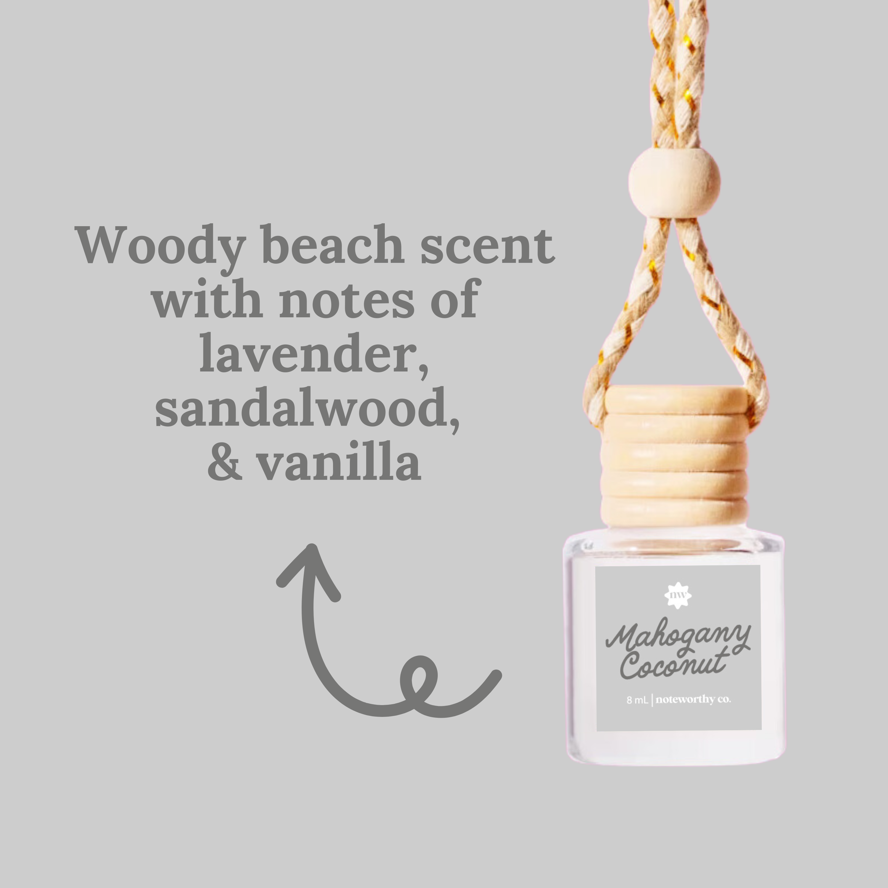 Car Diffuser Mahogany Coconut