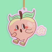 Peach Toot Fresh Peaches Air Freshener