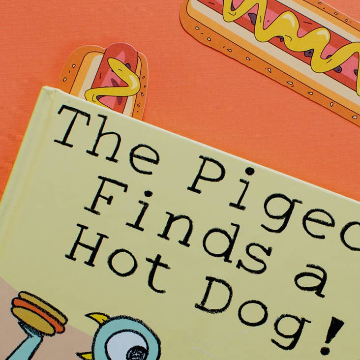 Hot Dog Die Cut Bookmark