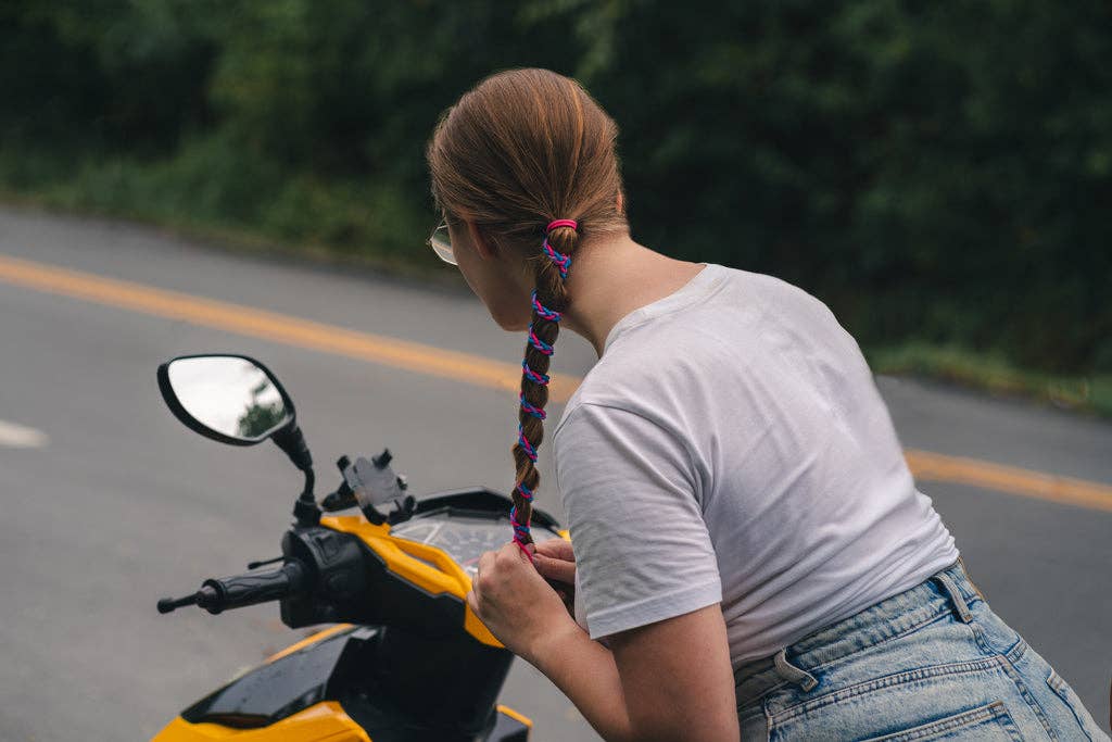 Rip Tie Tangle-Free Hair Ties – Sunset