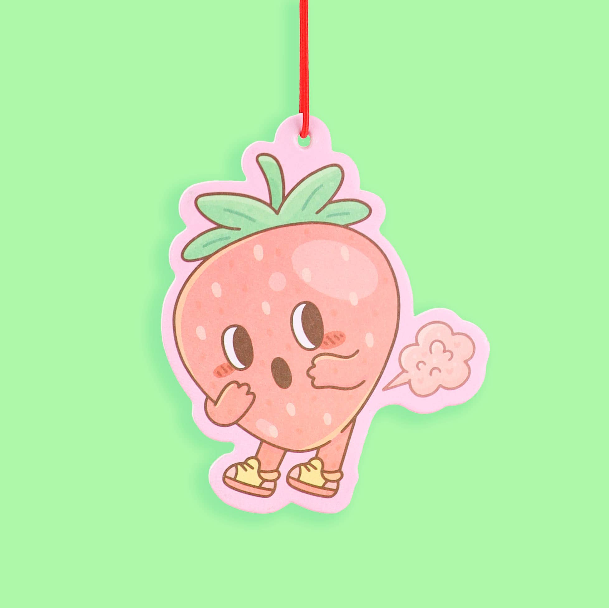 Strawberry Toot Fresh Strawberries Air Freshener