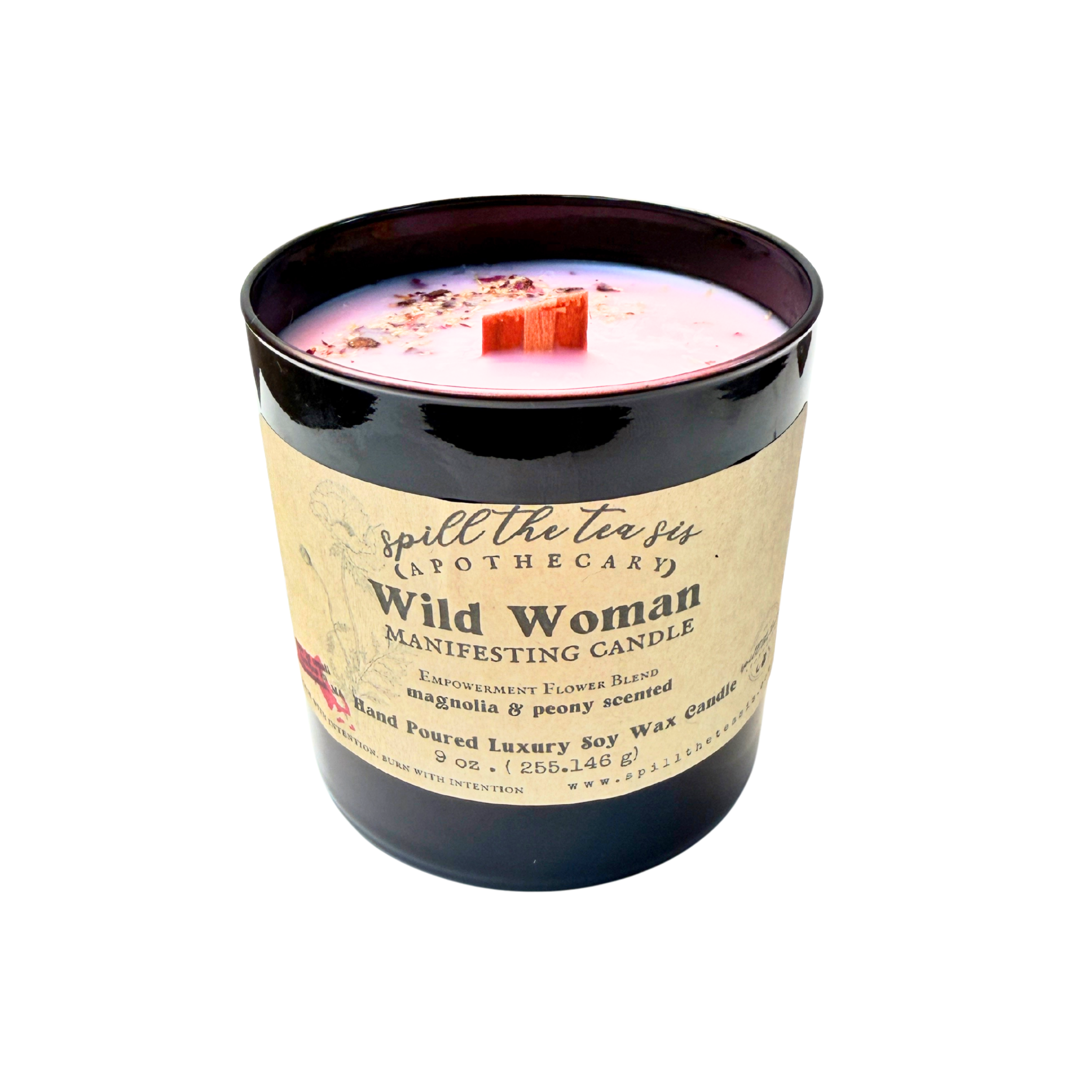 Wild Woman Intention Empowerment Candle