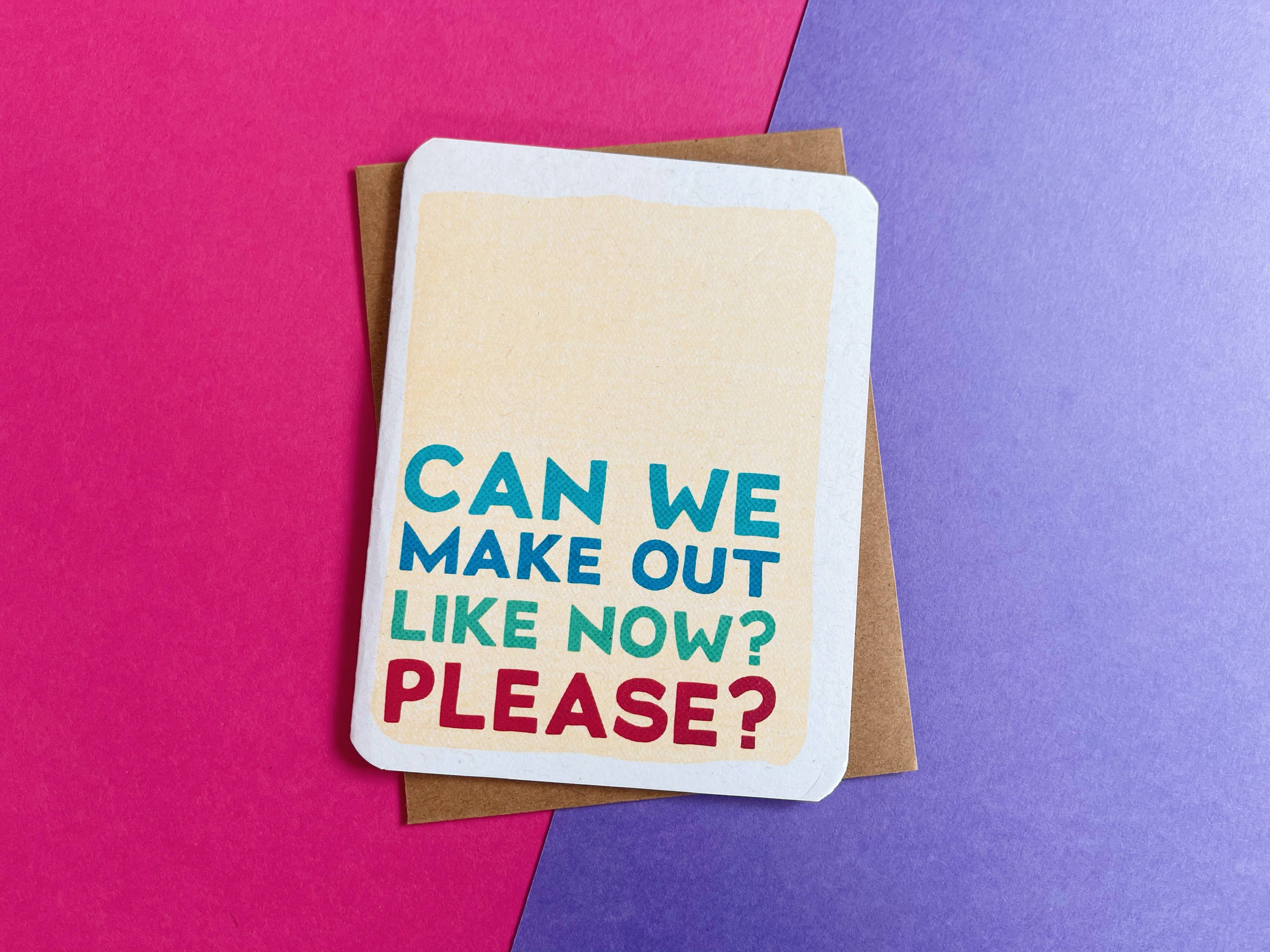 Can We Make Out Card