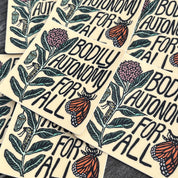 Bodily Autonomy For All Sticker
