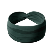 Lilac Market Headband: Emerald Flow (Non-Slip, Ultra-Soft, 3-in-1 Twist Style)