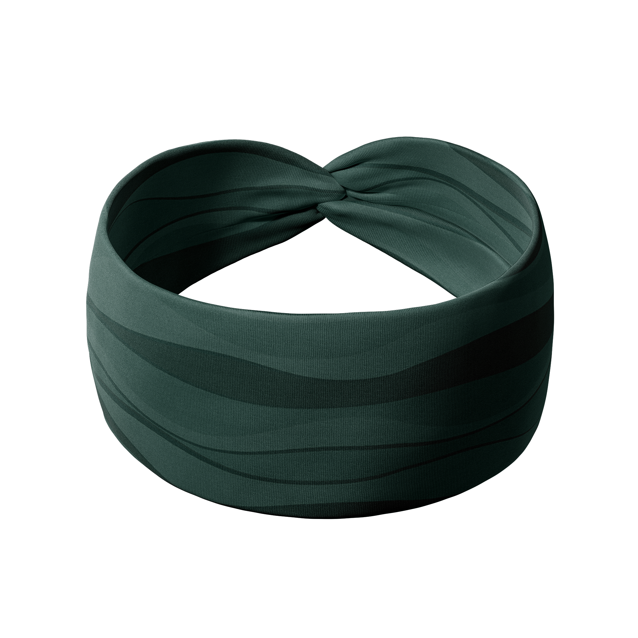 Lilac Market Headband: Emerald Flow (Non-Slip, Ultra-Soft, 3-in-1 Twist Style)