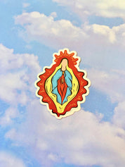 Holey Mary Vinyl Sticker