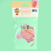 Peach Toot Fresh Peaches Air Freshener